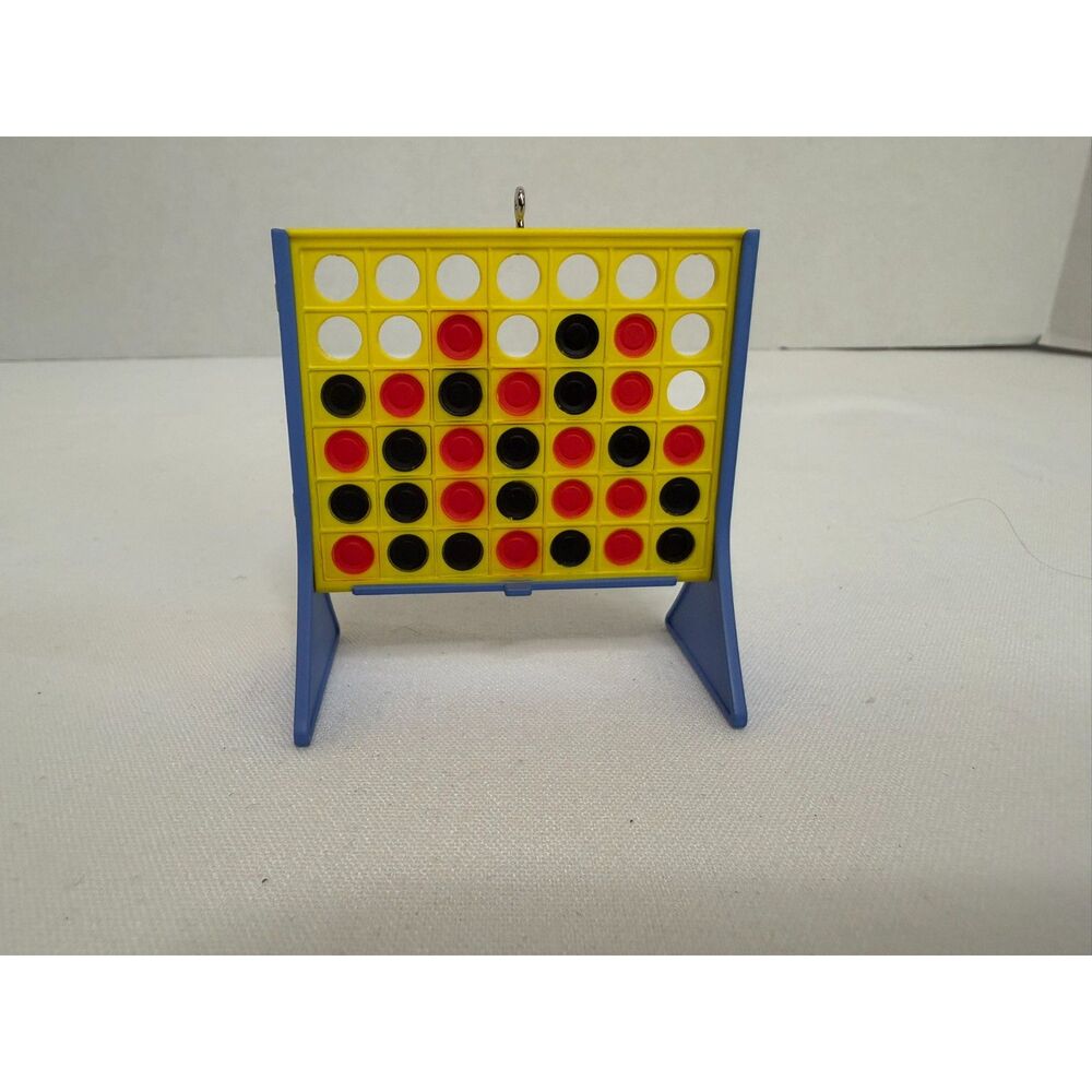 2019 Hallmark Keepsake Connect 4 Hasbro Christmas Ornament Rodney Gentry Box